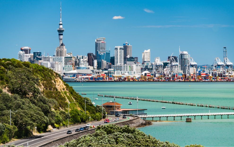เมือง Auckland ประเทศนิวซีแลนด์